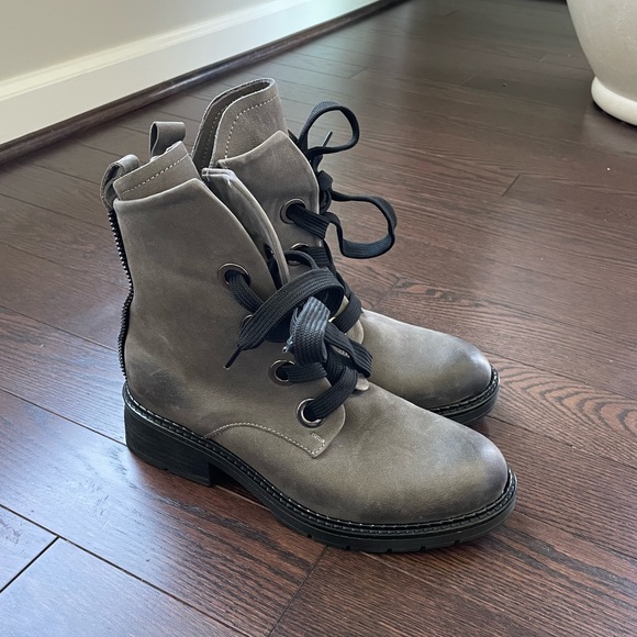 Sheridan Mia Levane- Grey Nubuck boot size 37 never worn NWT - Picture 5 of 7